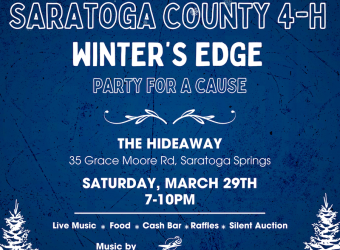 Saratoga County 4-H: Winter's Edge Party for A Cause